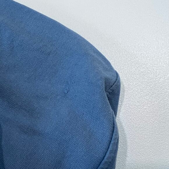 Peter Millar Women Sweatshirt Medium Blue Natural Fading Hoodie Pullover - Picture 10 of 10